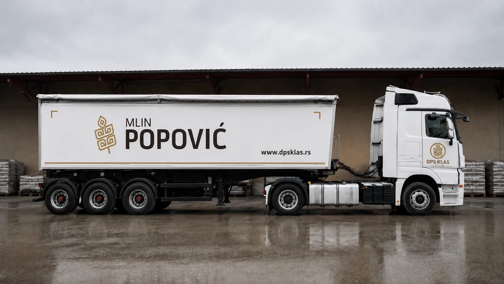 Mlin Popović kamion