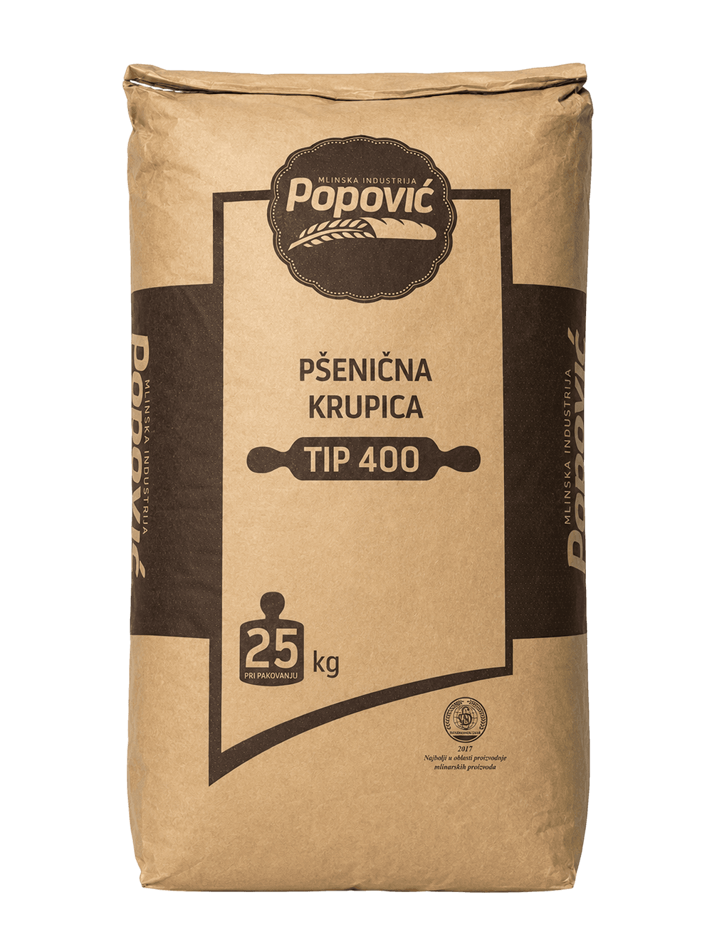 Popović pšenična krupica GRIZ T400
